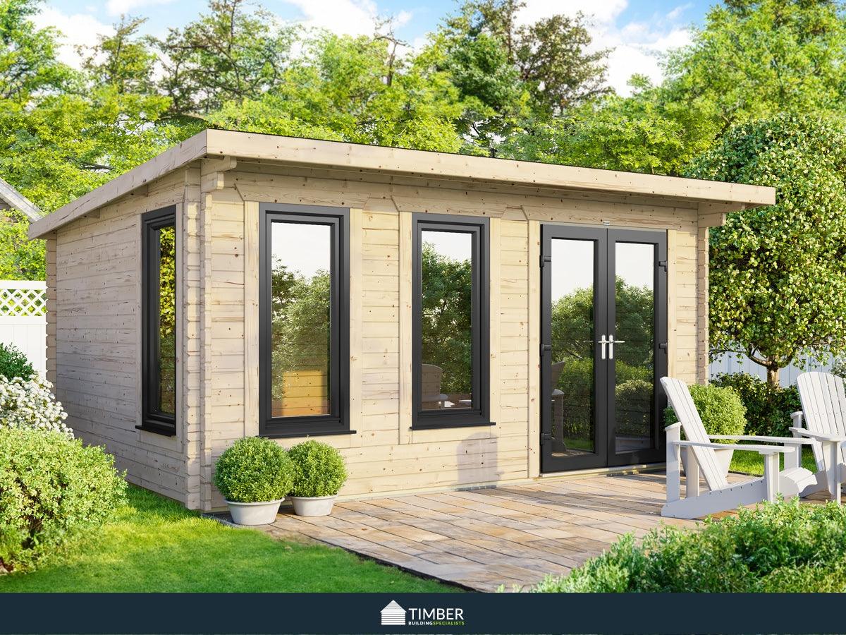 TBS UK Log Cabin | 4.8 x 3.0m - Timber Building Specialists