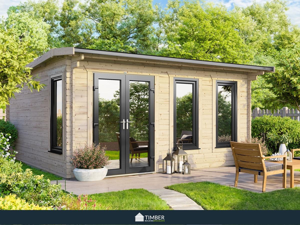 TBS UK Log Cabin | 4.8 x 4.2m - Timber Building Specialists