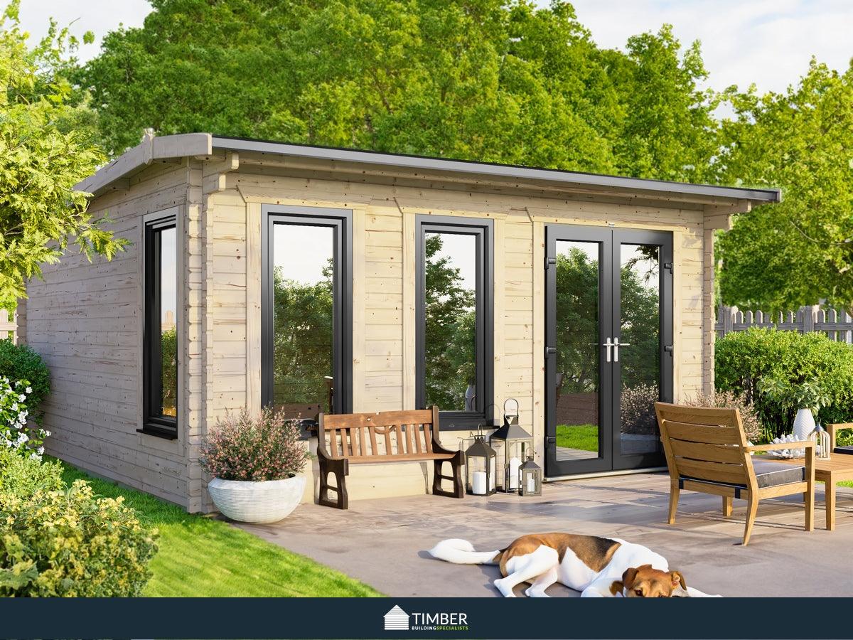 TBS UK Log Cabin | 4.8 x 4.2m - Timber Building Specialists