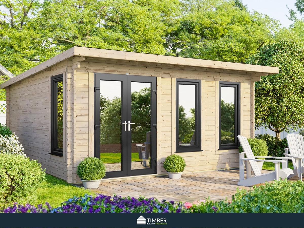 TBS UK Log Cabin | 4.8 x 4.2m - Timber Building Specialists