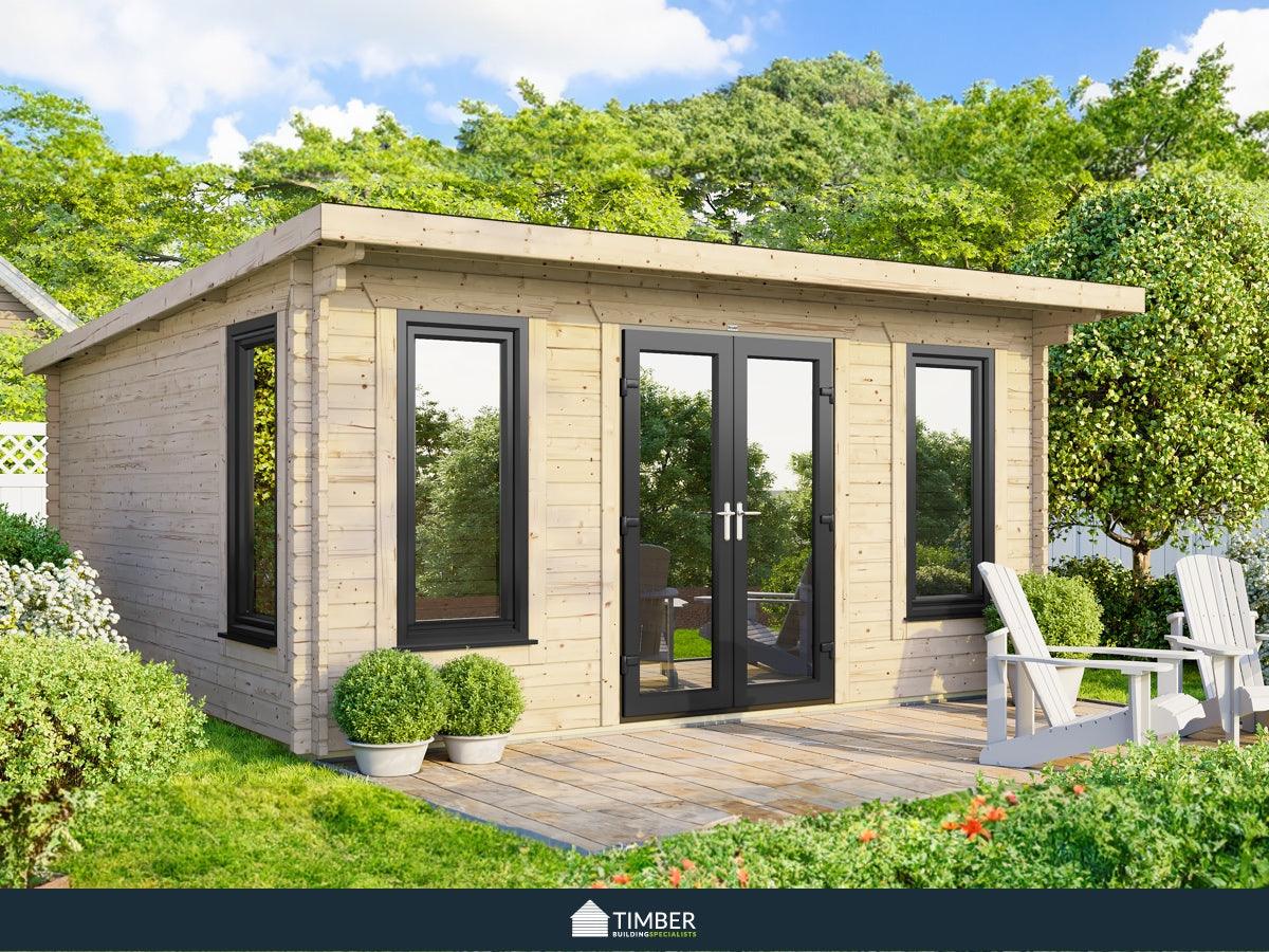 TBS UK Log Cabin | 4.8 x 4.2m - Timber Building Specialists