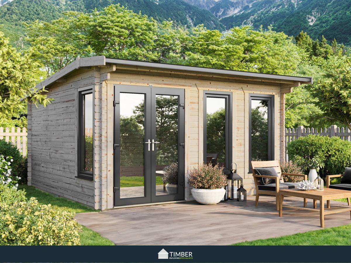 TBS UK Log Cabin | 4.8 x 4.8m - Timber Building Specialists