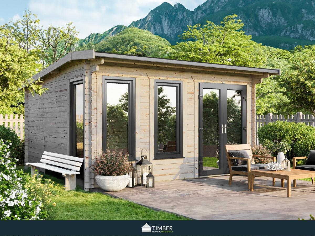 TBS UK Log Cabin | 4.8 x 4.8m - Timber Building Specialists