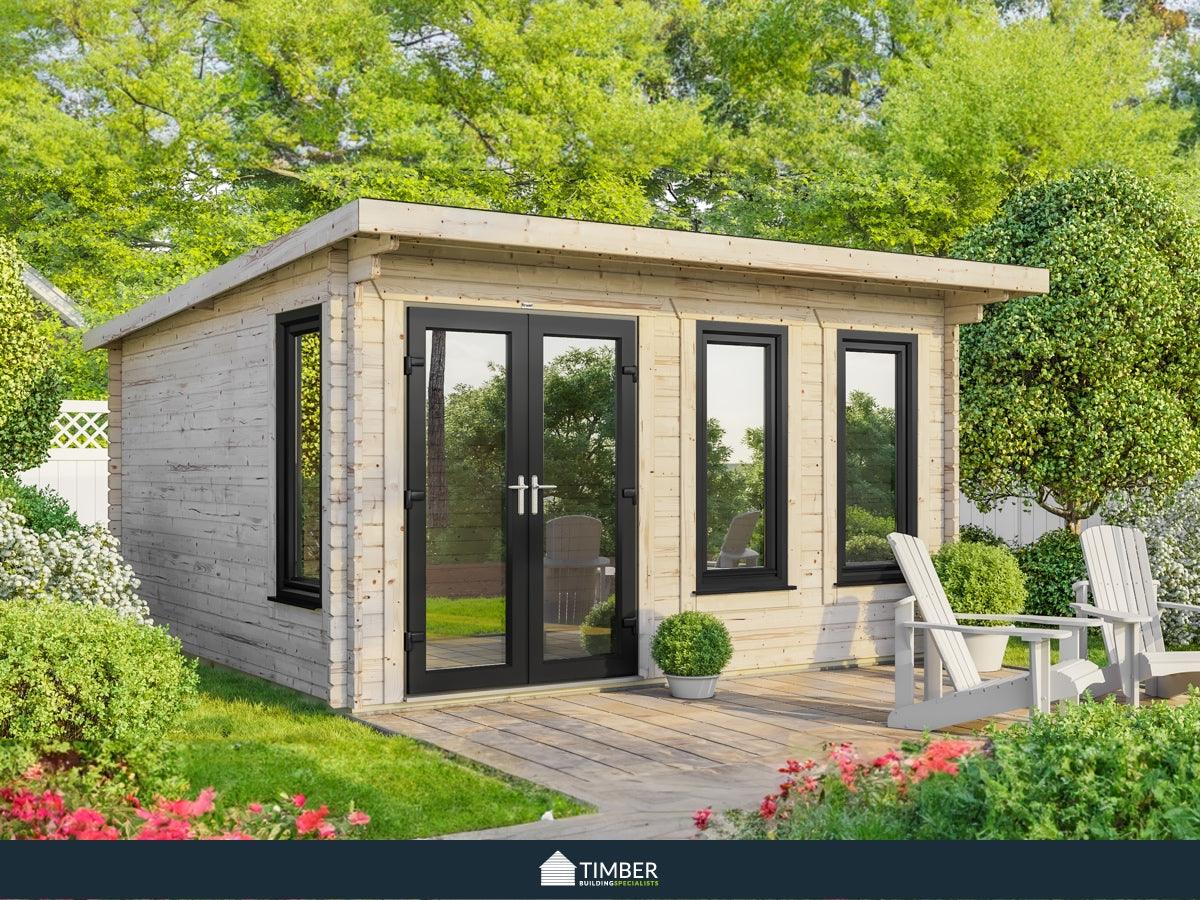 TBS UK Log Cabin | 4.8 x 4.8m - Timber Building Specialists