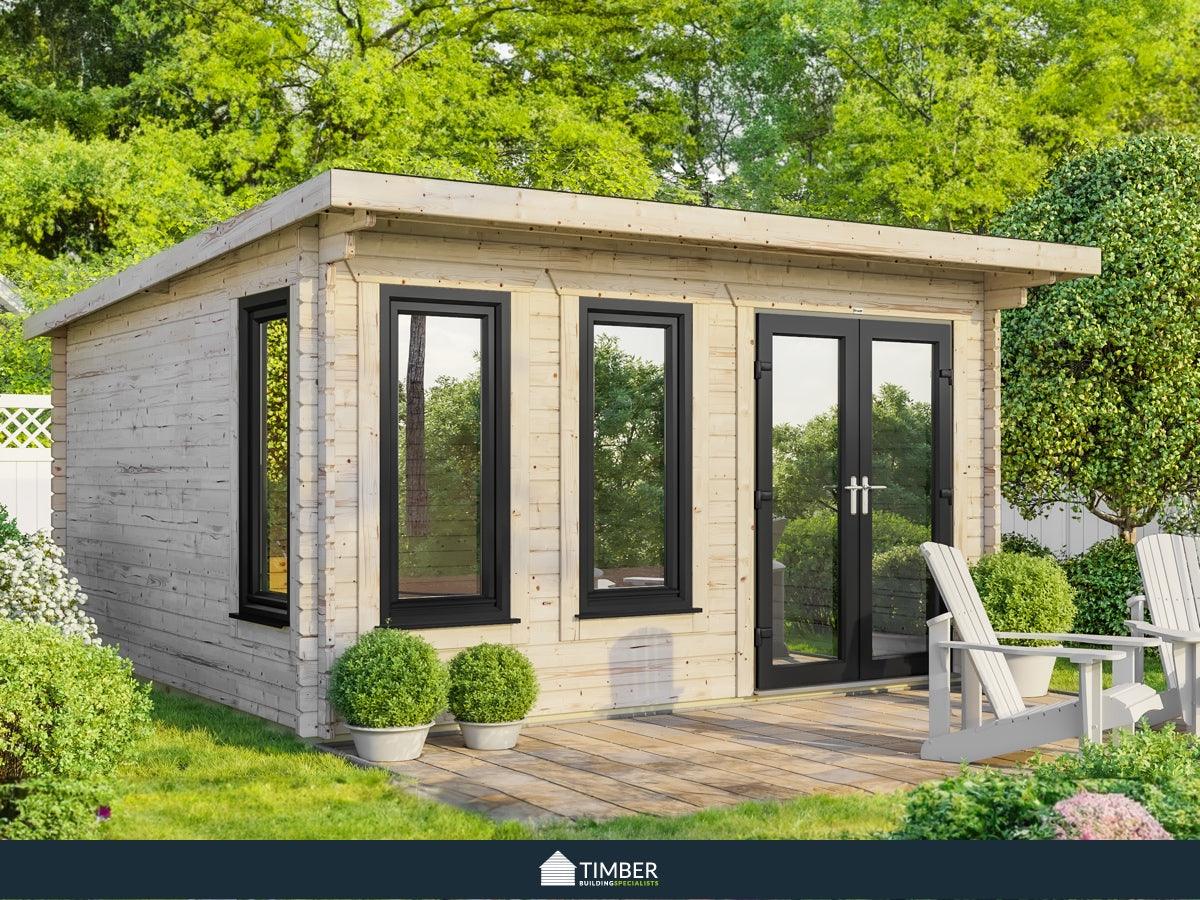 TBS UK Log Cabin | 4.8 x 4.8m - Timber Building Specialists