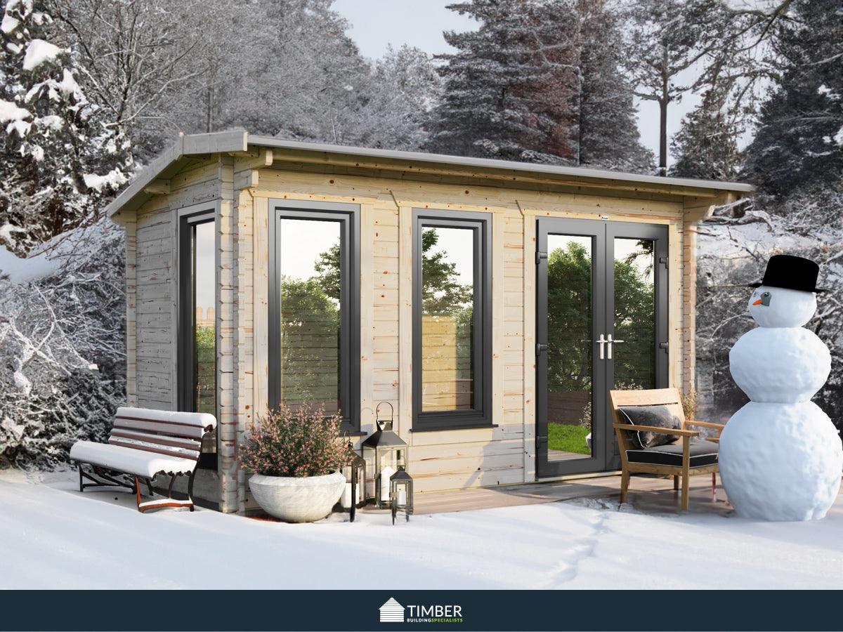 TBS UK Log Cabin | 4.8 x 2.4m - Timber Building Specialists