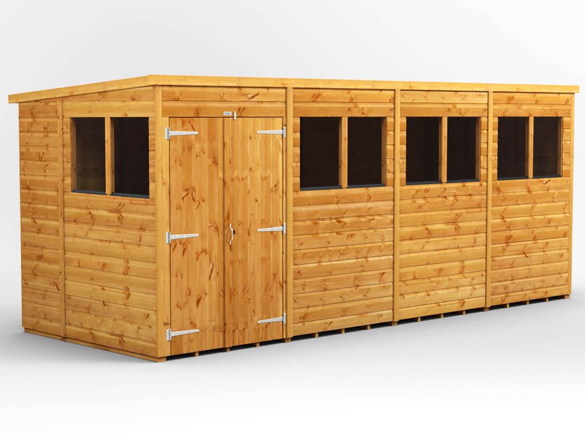UK Shed - Pent - Timber Building Specialists