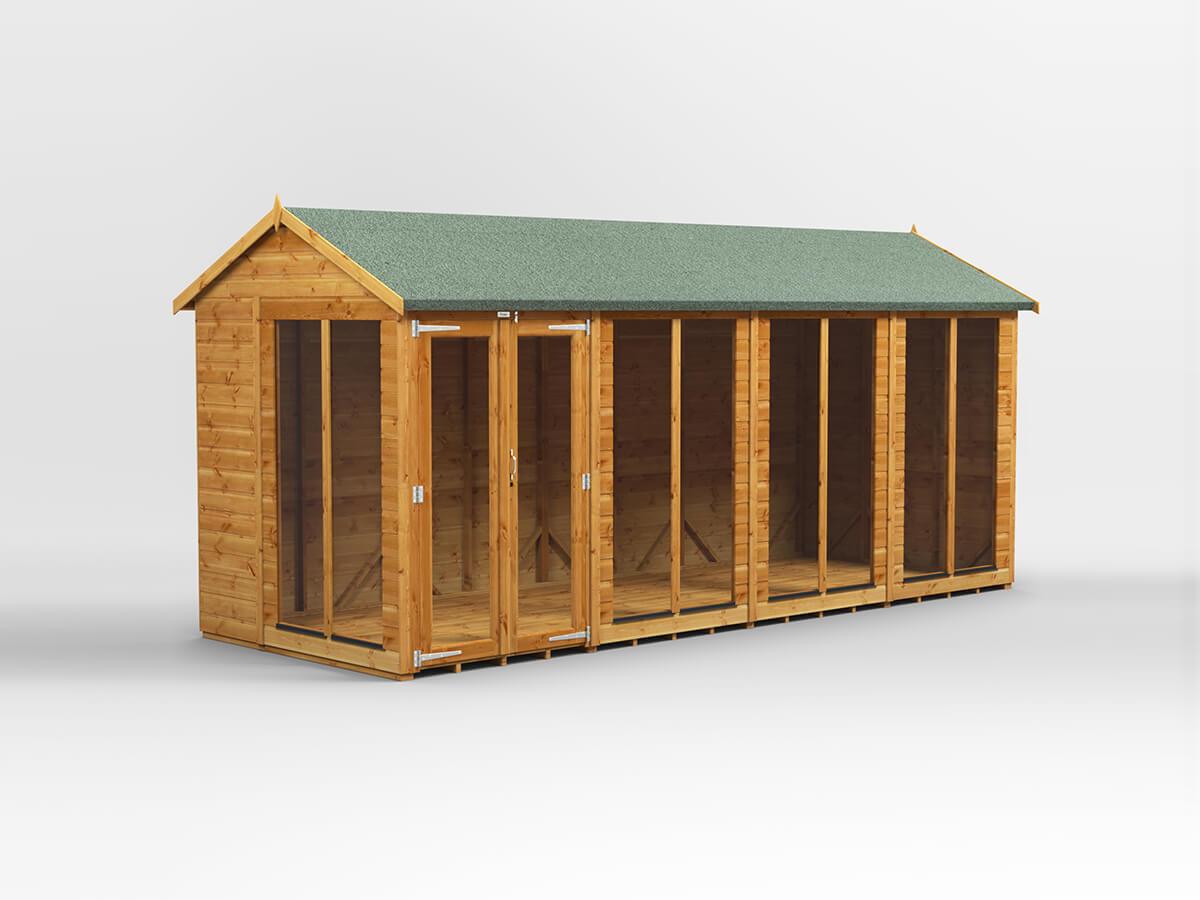 UK Summerhouse - Apex - Timber Building Specialists