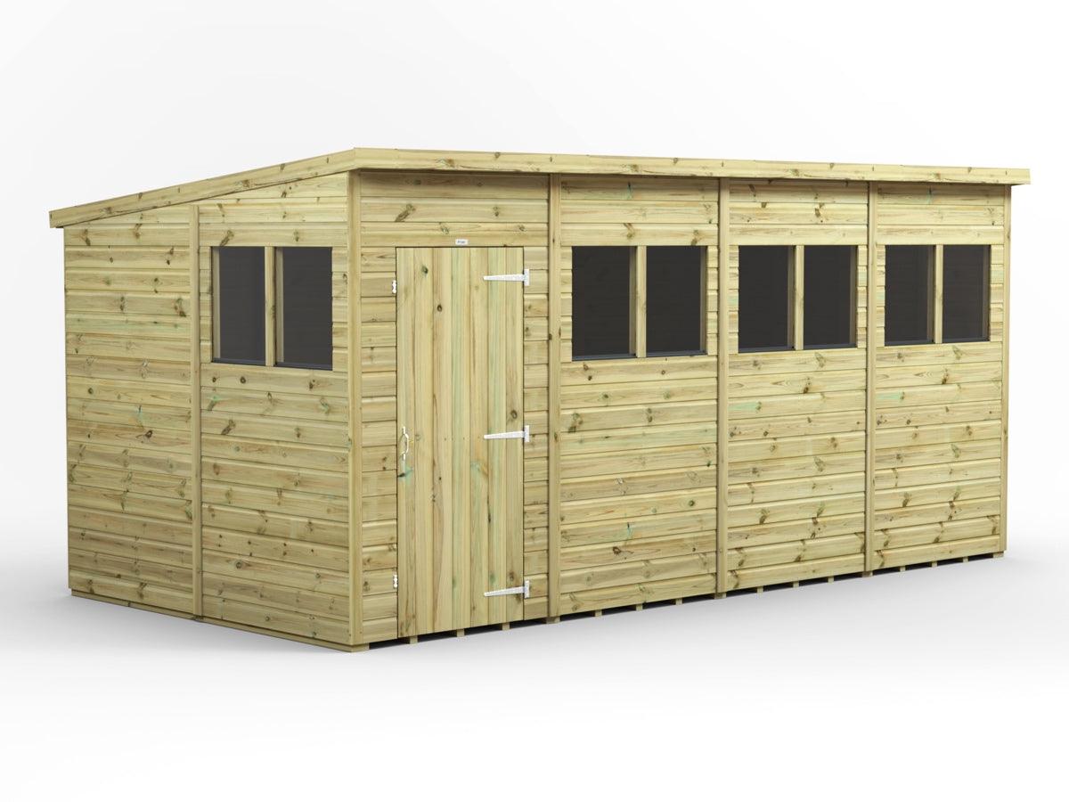 UK Shed Premium - Pent