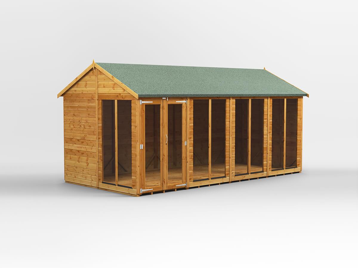 UK Summerhouse - Apex - Timber Building Specialists