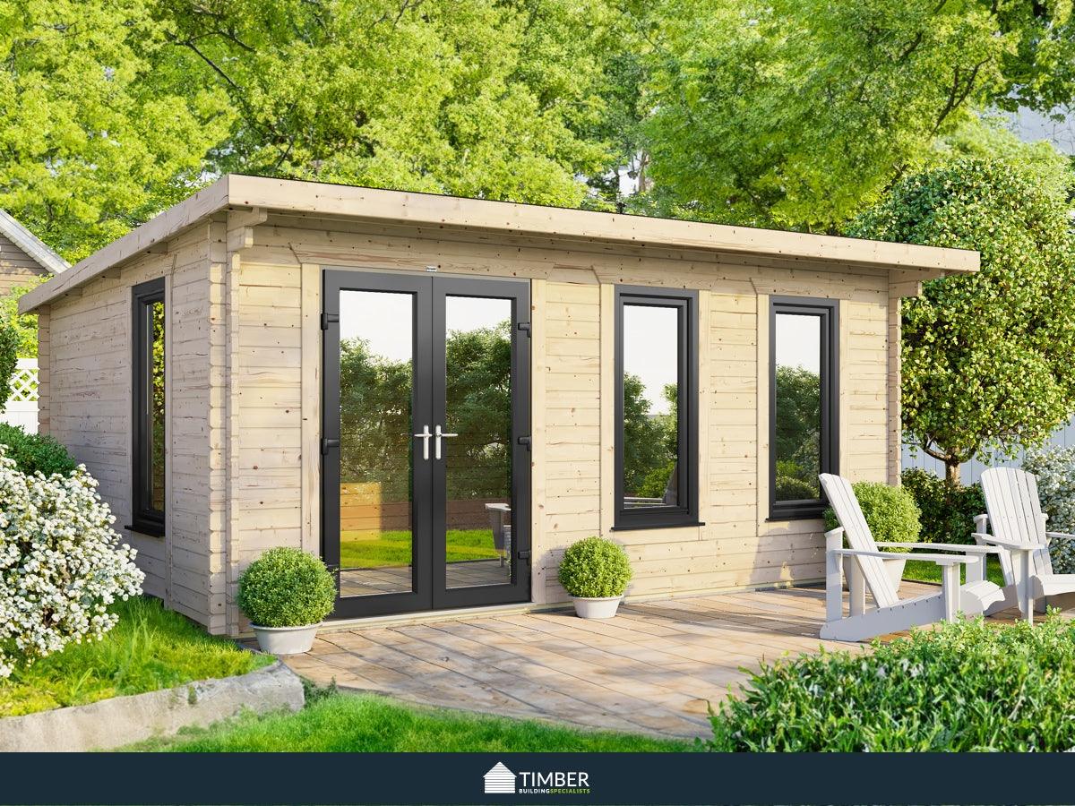 TBS UK Log Cabin | 5.5 x 3.6m - Timber Building Specialists