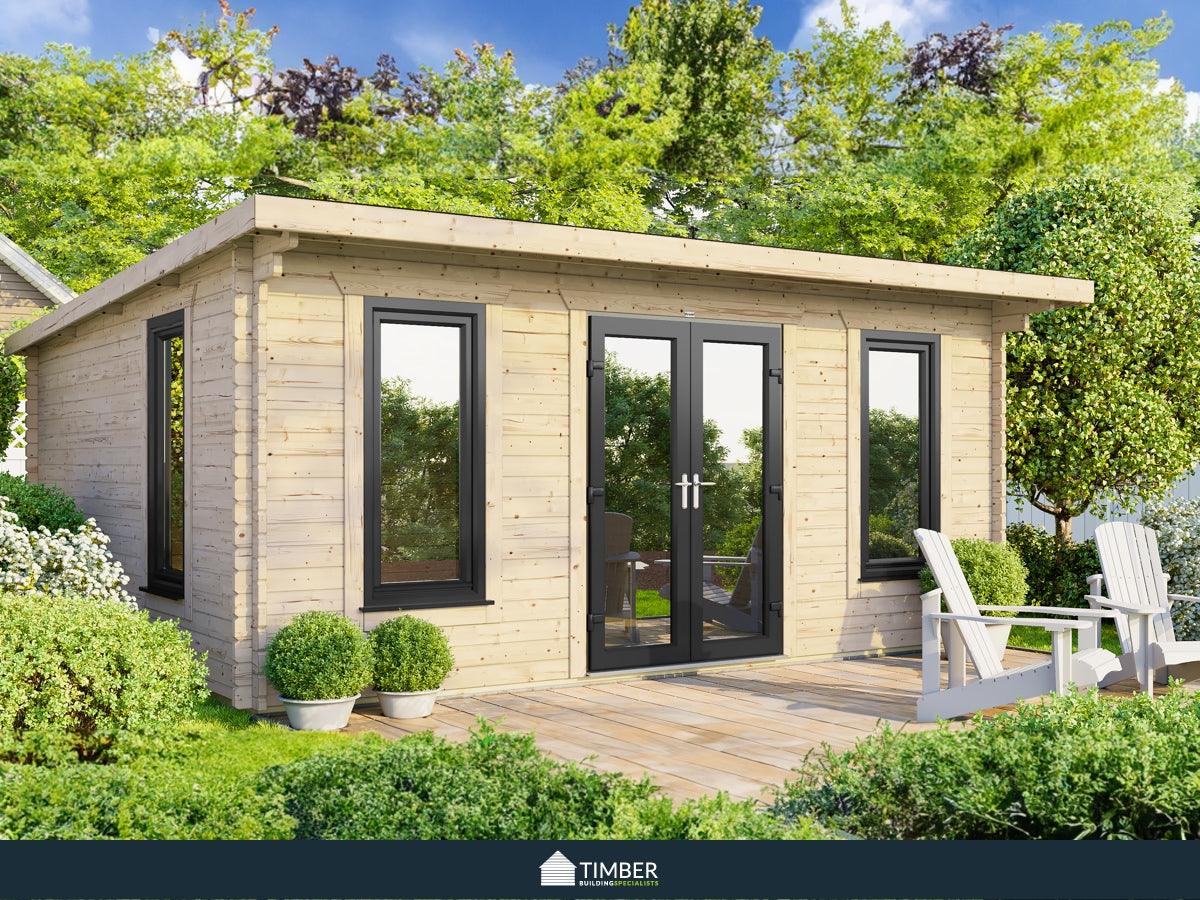 TBS UK Log Cabin | 5.5 x 4.2m - Timber Building Specialists