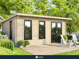 TBS UK Log Cabin | 5.5 x 4.2m - Timber Building Specialists