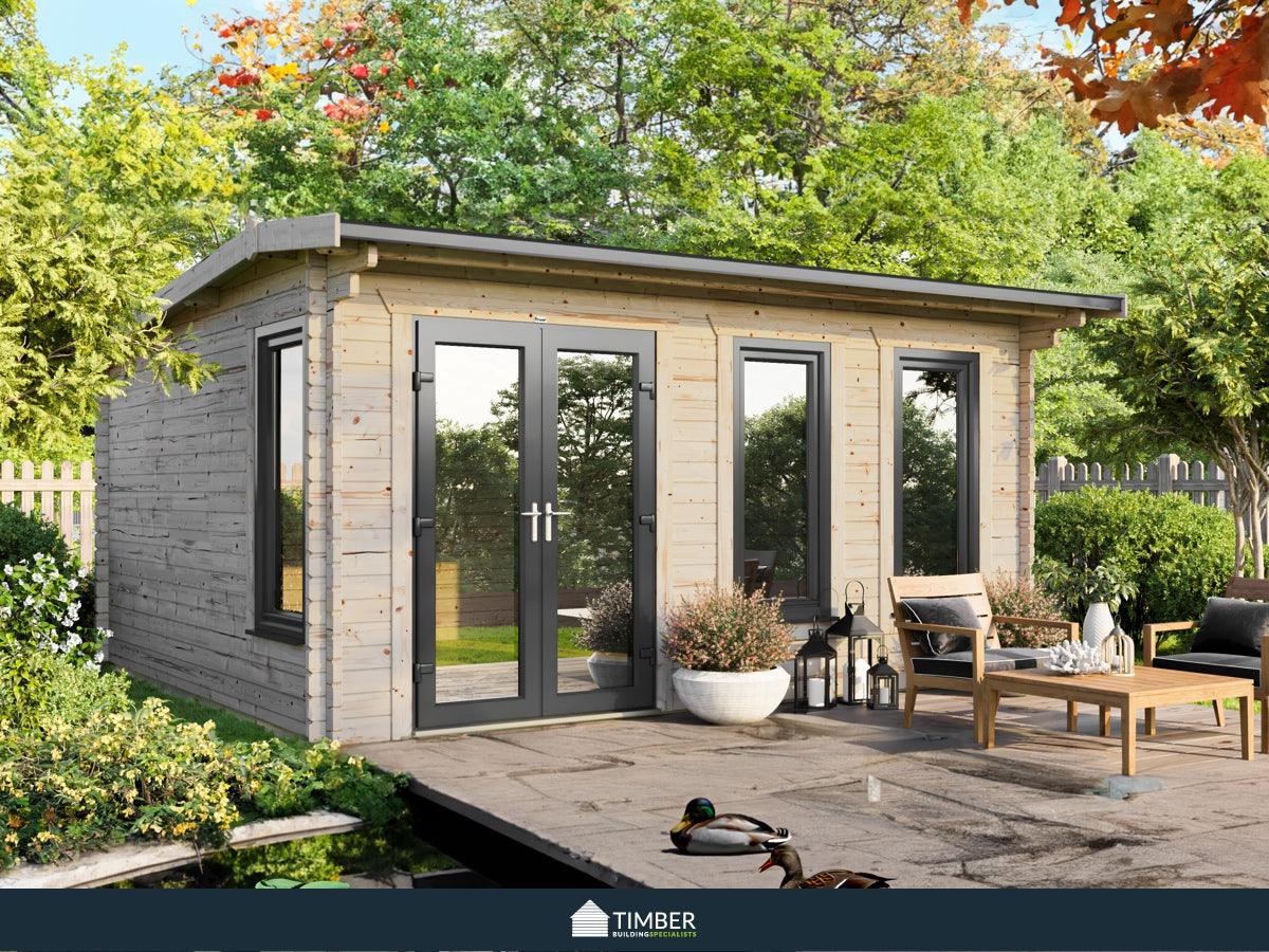 TBS UK Log Cabin | 5.5 x 4.8m - Timber Building Specialists