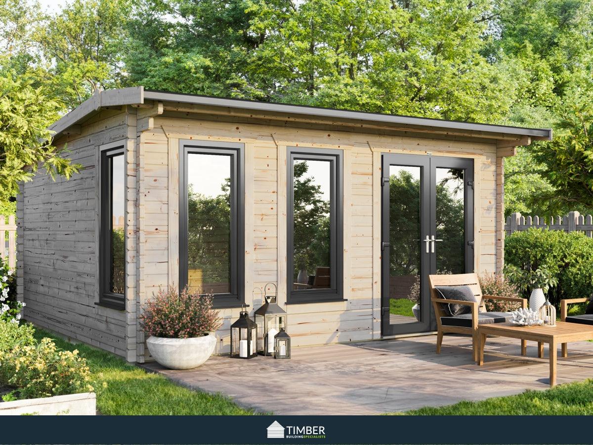 TBS UK Log Cabin | 5.5 x 4.8m - Timber Building Specialists