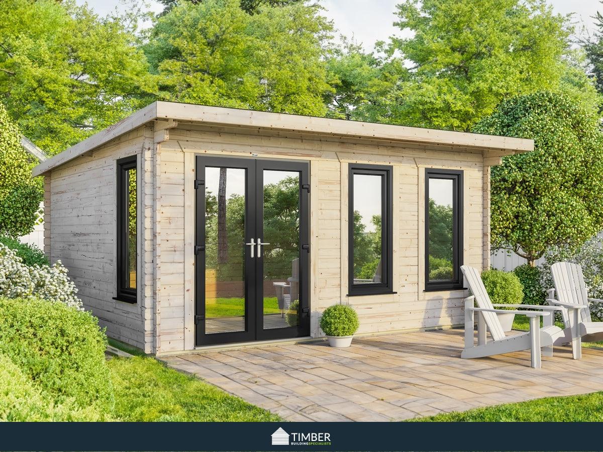TBS UK Log Cabin | 5.5 x 4.8m - Timber Building Specialists
