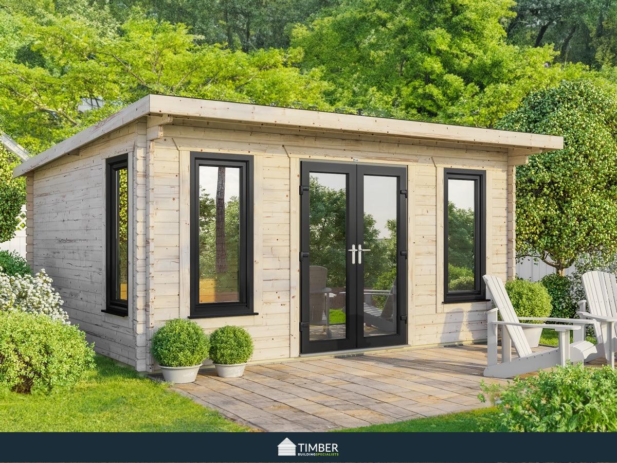 TBS UK Log Cabin | 5.5 x 4.8m - Timber Building Specialists