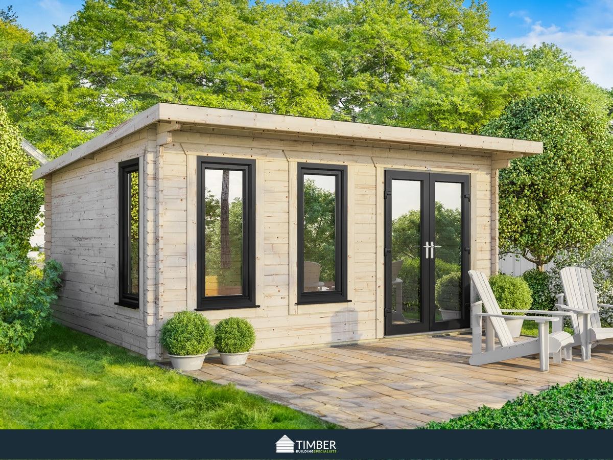 TBS UK Log Cabin | 5.5 x 4.8m - Timber Building Specialists
