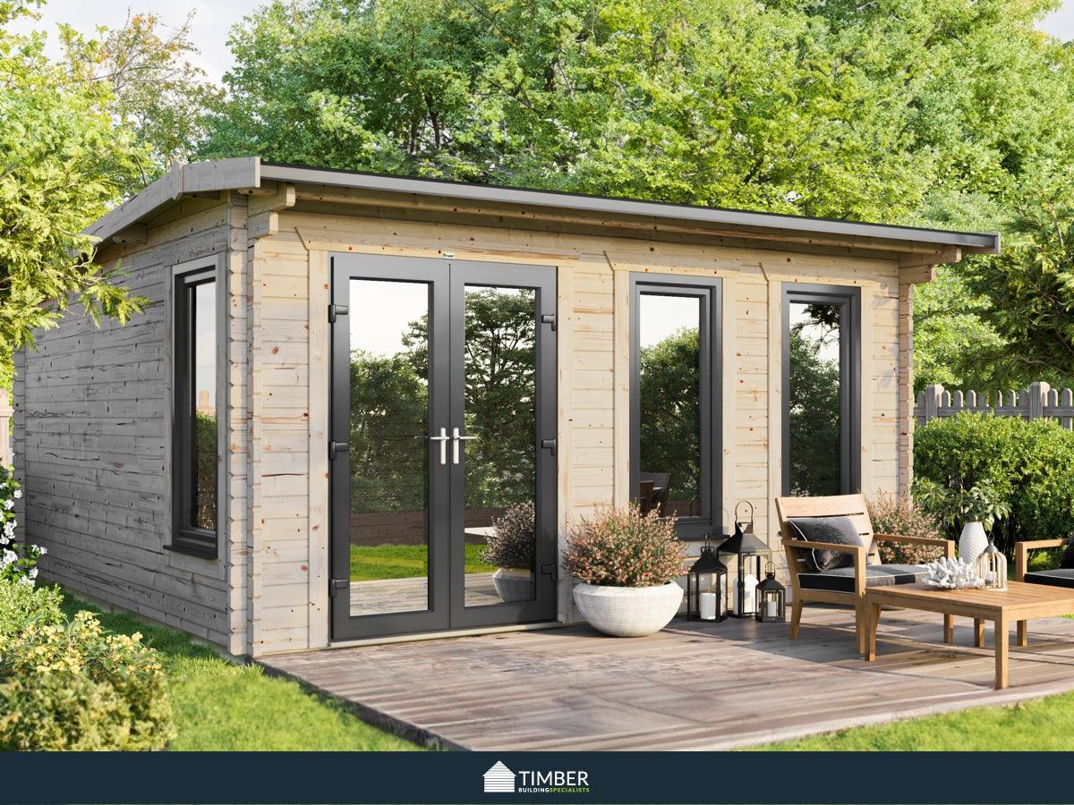 TBS UK Log Cabin | 5.5 x 5.5m - Timber Building Specialists