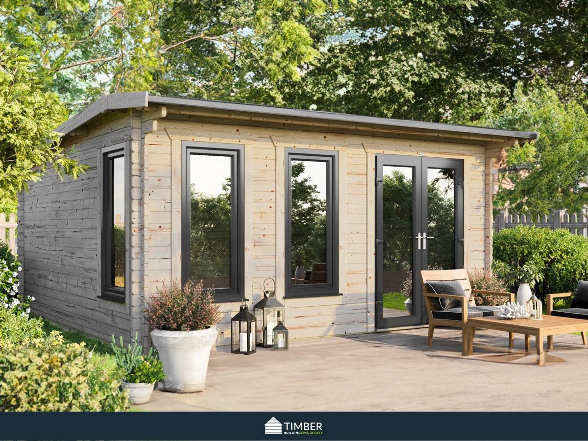 TBS UK Log Cabin | 5.5 x 5.5m - Timber Building Specialists