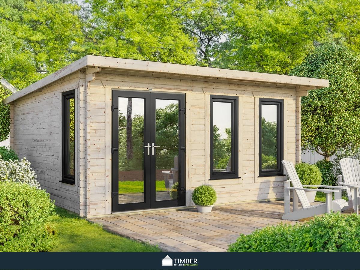 TBS UK Log Cabin | 5.5 x 5.5m - Timber Building Specialists