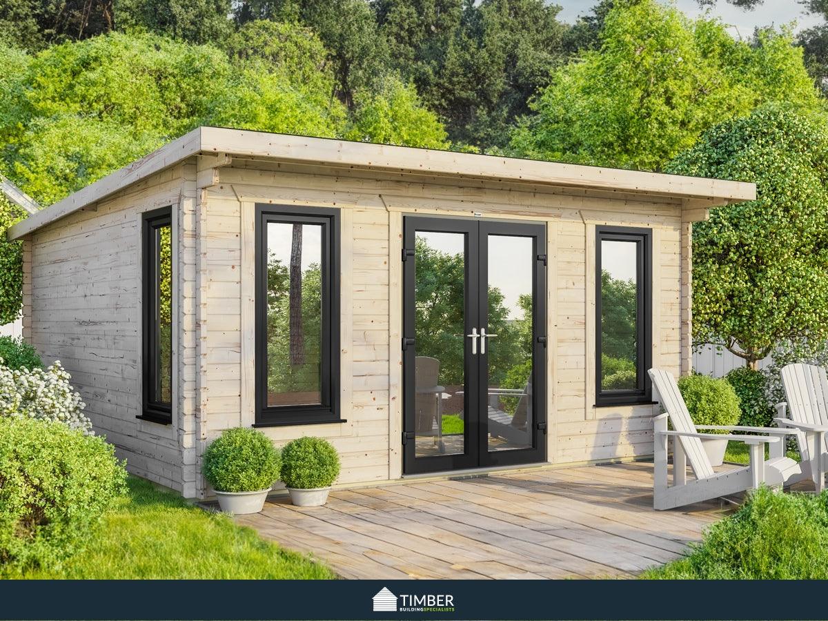 TBS UK Log Cabin | 5.5 x 5.5m - Timber Building Specialists