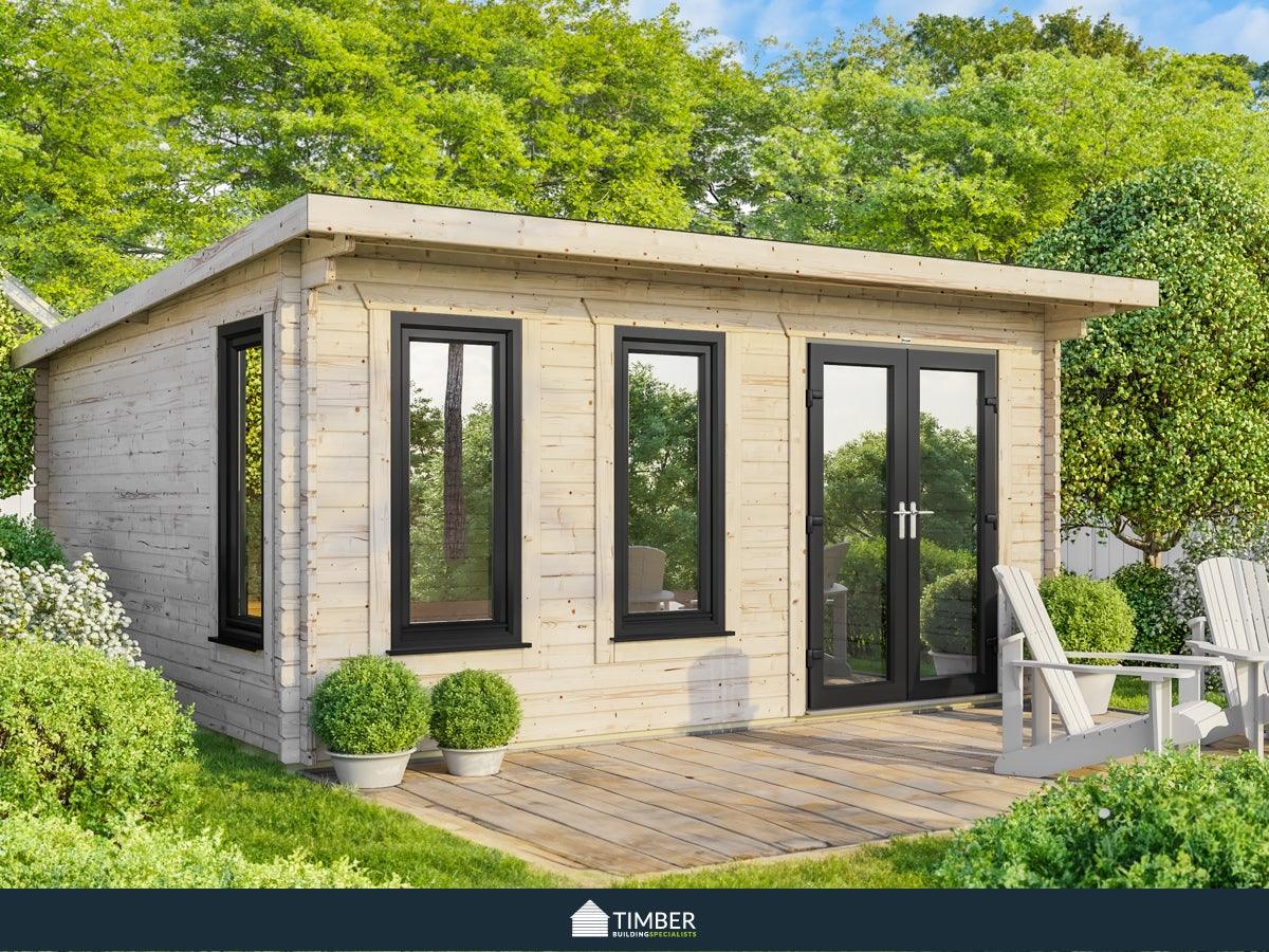 TBS UK Log Cabin | 5.5 x 5.5m - Timber Building Specialists