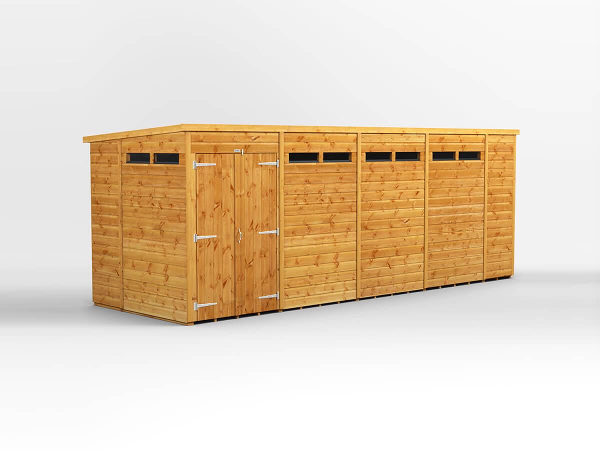 UK Shed - Pent Security - Timber Building Specialists