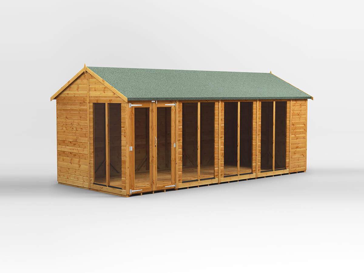 UK Summerhouse - Apex - Timber Building Specialists