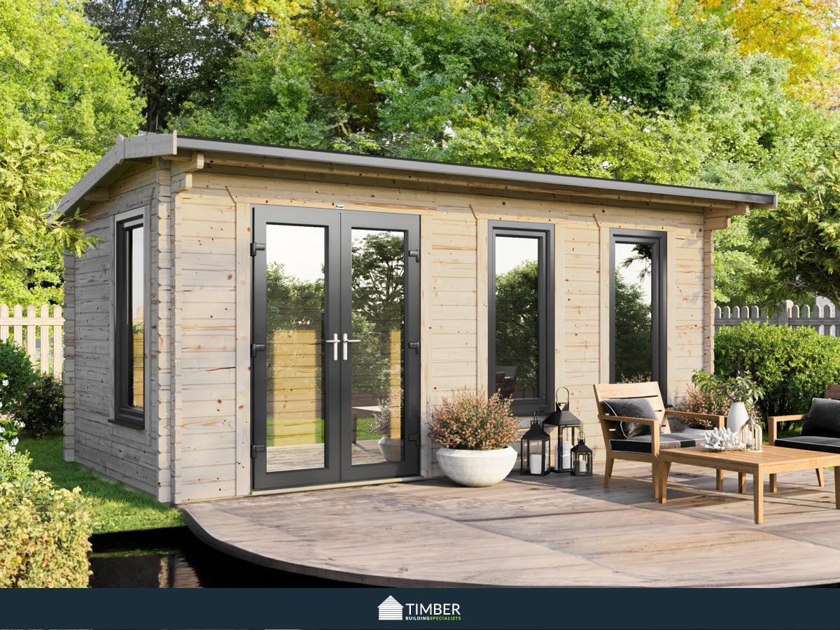 TBS UK Log Cabin | 6.0 x 3.0m - Timber Building Specialists