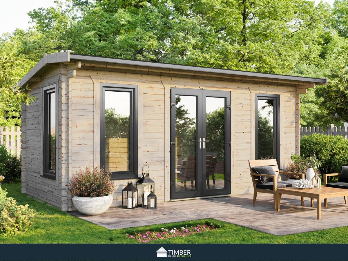 TBS UK Log Cabin | 6.0 x 3.0m - Timber Building Specialists