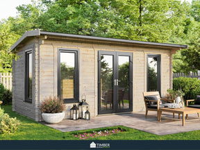 TBS UK Log Cabin | 6.0 x 3.0m - Log Cabin - Timber Building Specialists