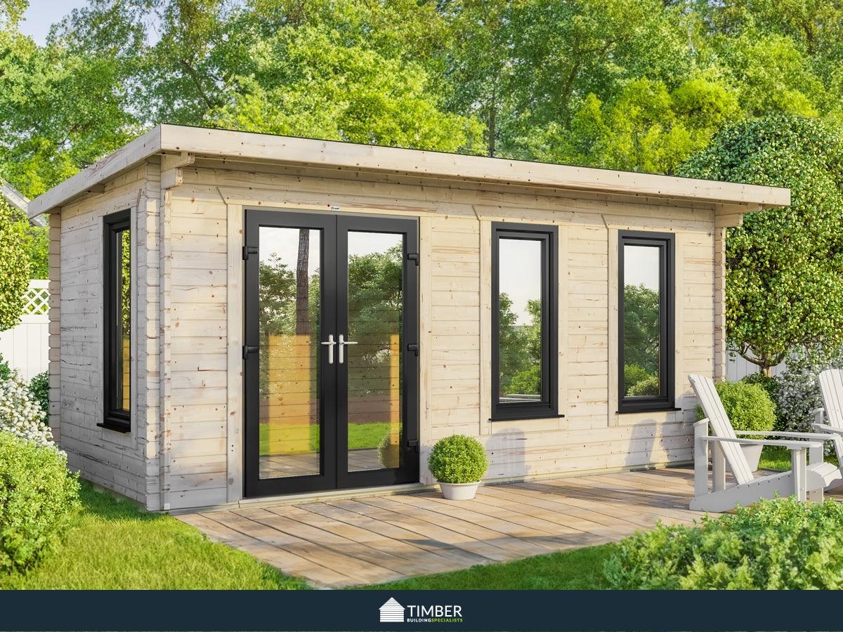 TBS UK Log Cabin | 6.0 x 3.0m - Timber Building Specialists