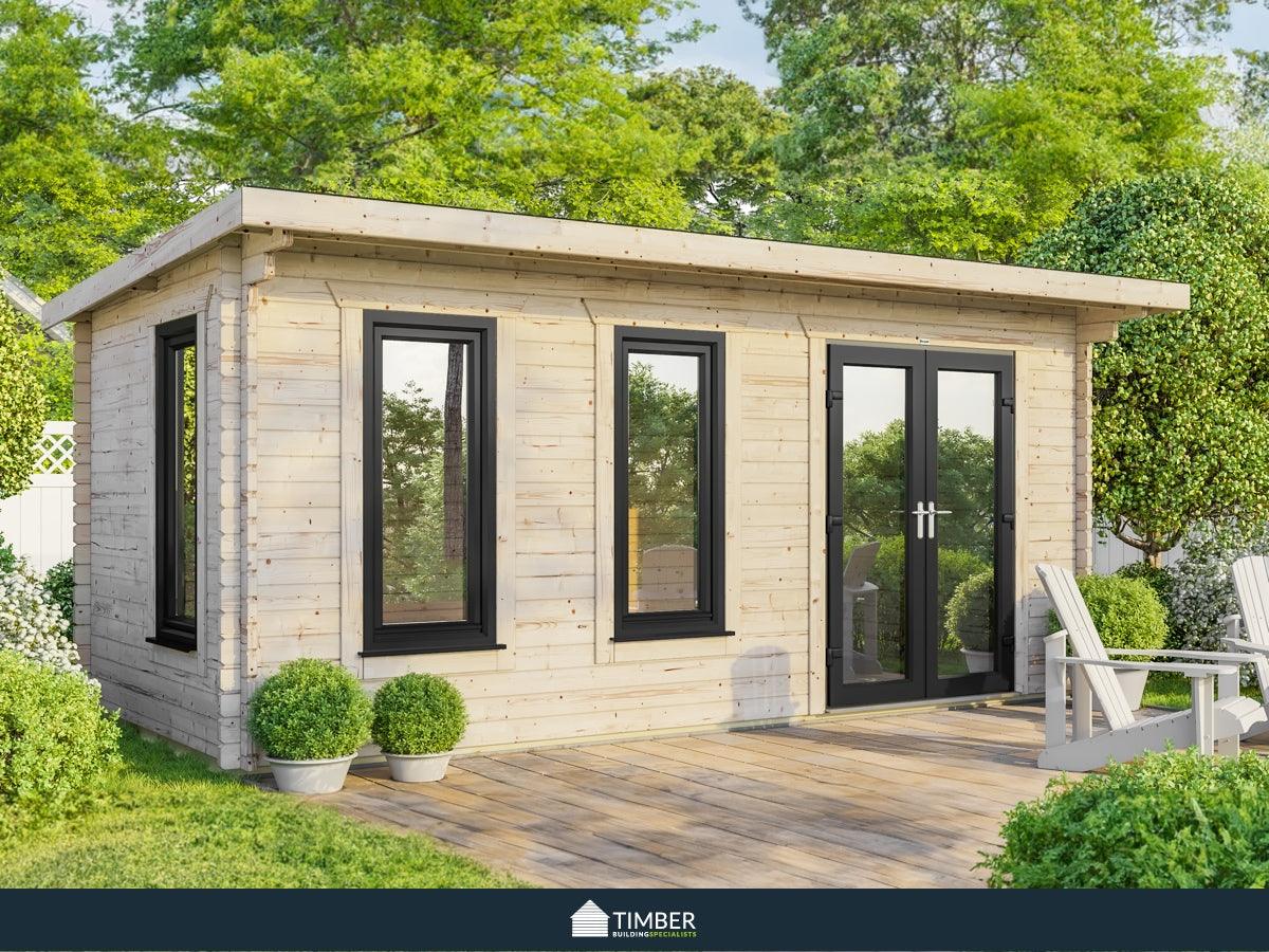 TBS UK Log Cabin | 6.0 x 3.0m - Timber Building Specialists
