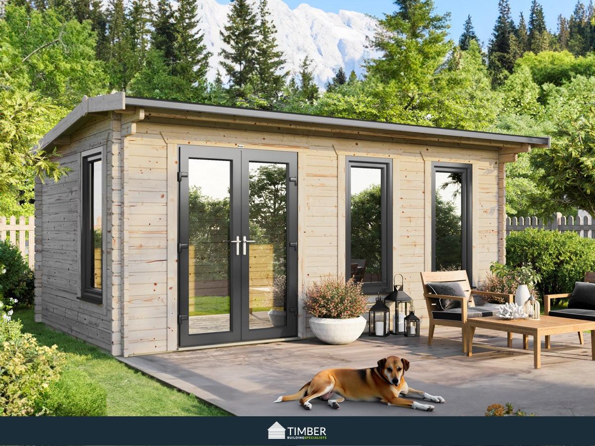 TBS UK Log Cabin | 6.0 x 3.6m - Timber Building Specialists