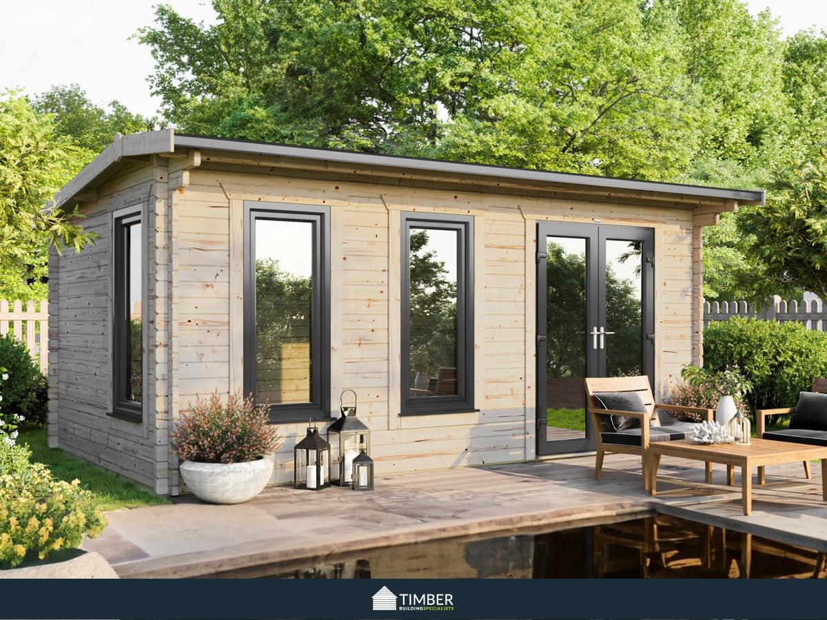 TBS UK Log Cabin | 6.0 x 3.6m - Timber Building Specialists
