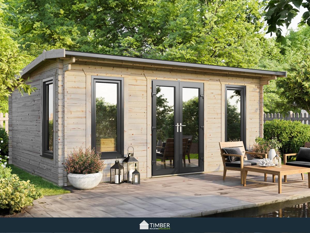 TBS UK Log Cabin | 6.0 x 4.8m - Timber Building Specialists
