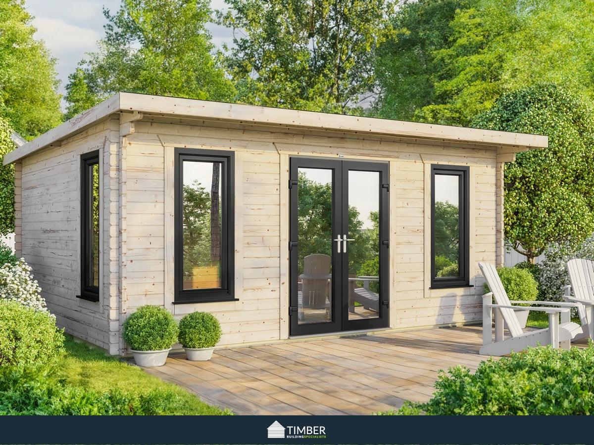 TBS UK Log Cabin | 6.0 x 4.8m - Timber Building Specialists