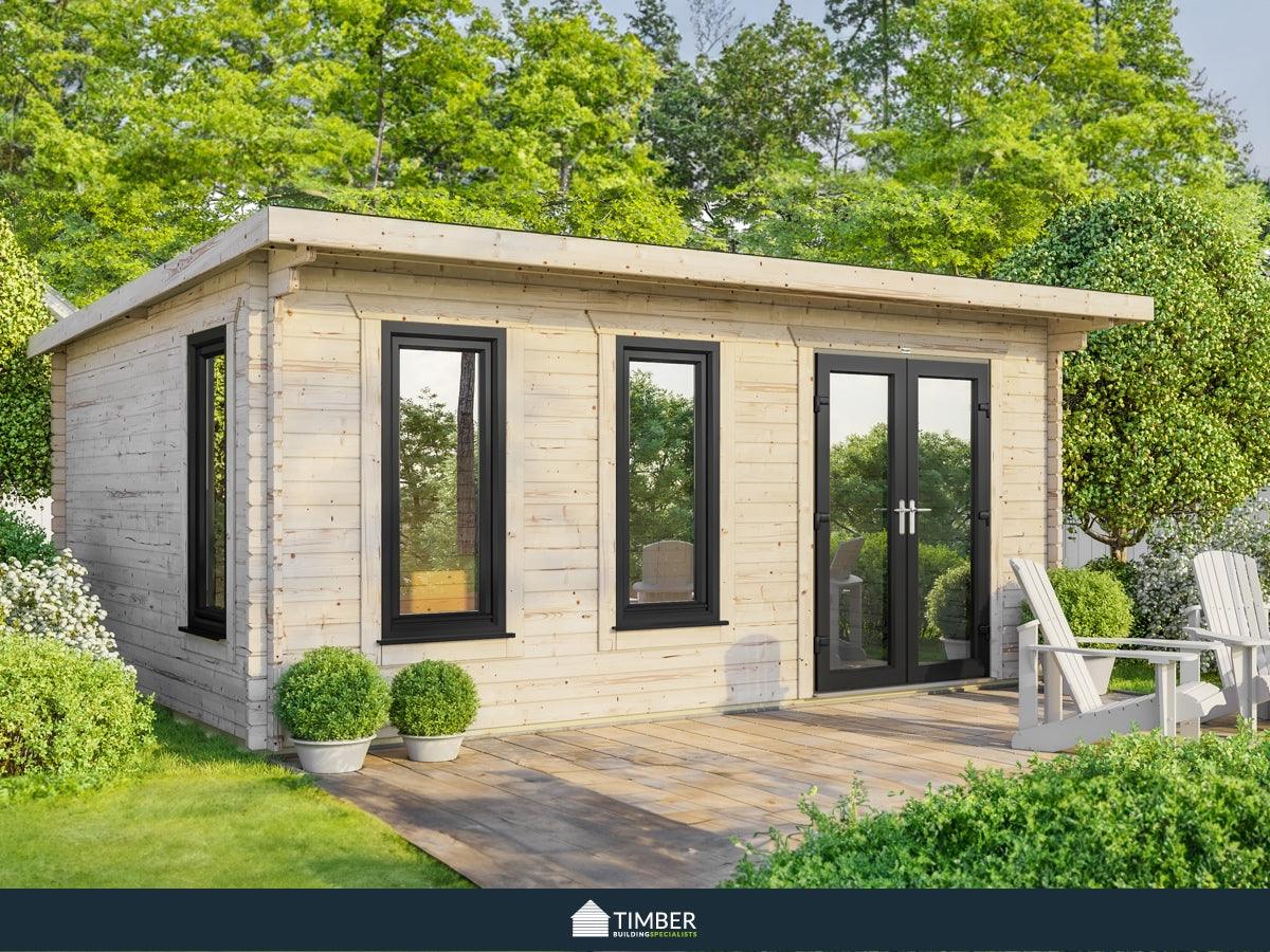 TBS UK Log Cabin | 6.0 x 4.8m - Timber Building Specialists