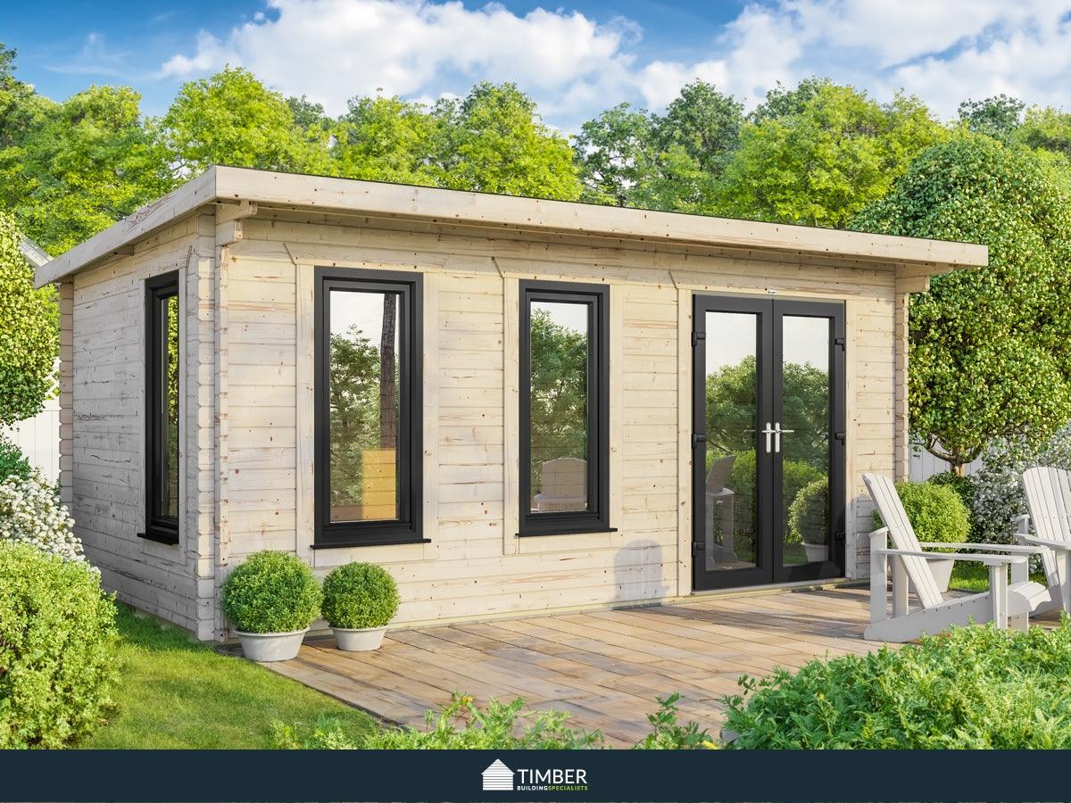 TBS UK Log Cabin | 6.0 x 3.6m - Timber Building Specialists