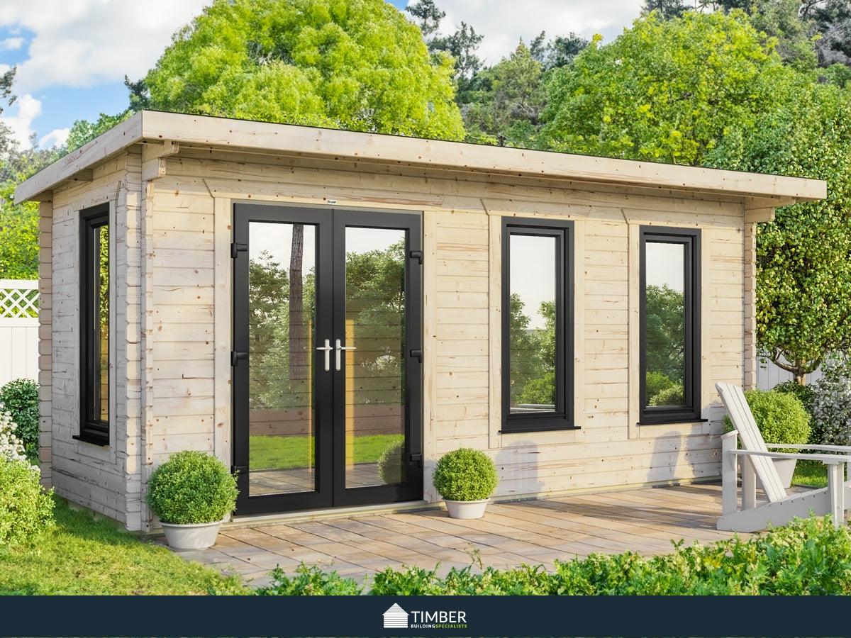 TBS UK Log Cabin | 6.0 x 2.4m - Timber Building Specialists