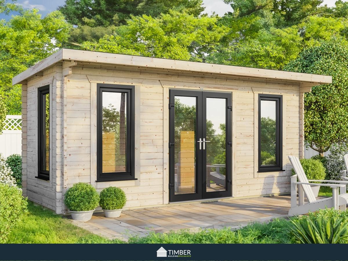 TBS UK Log Cabin | 6.0 x 2.4m - Timber Building Specialists
