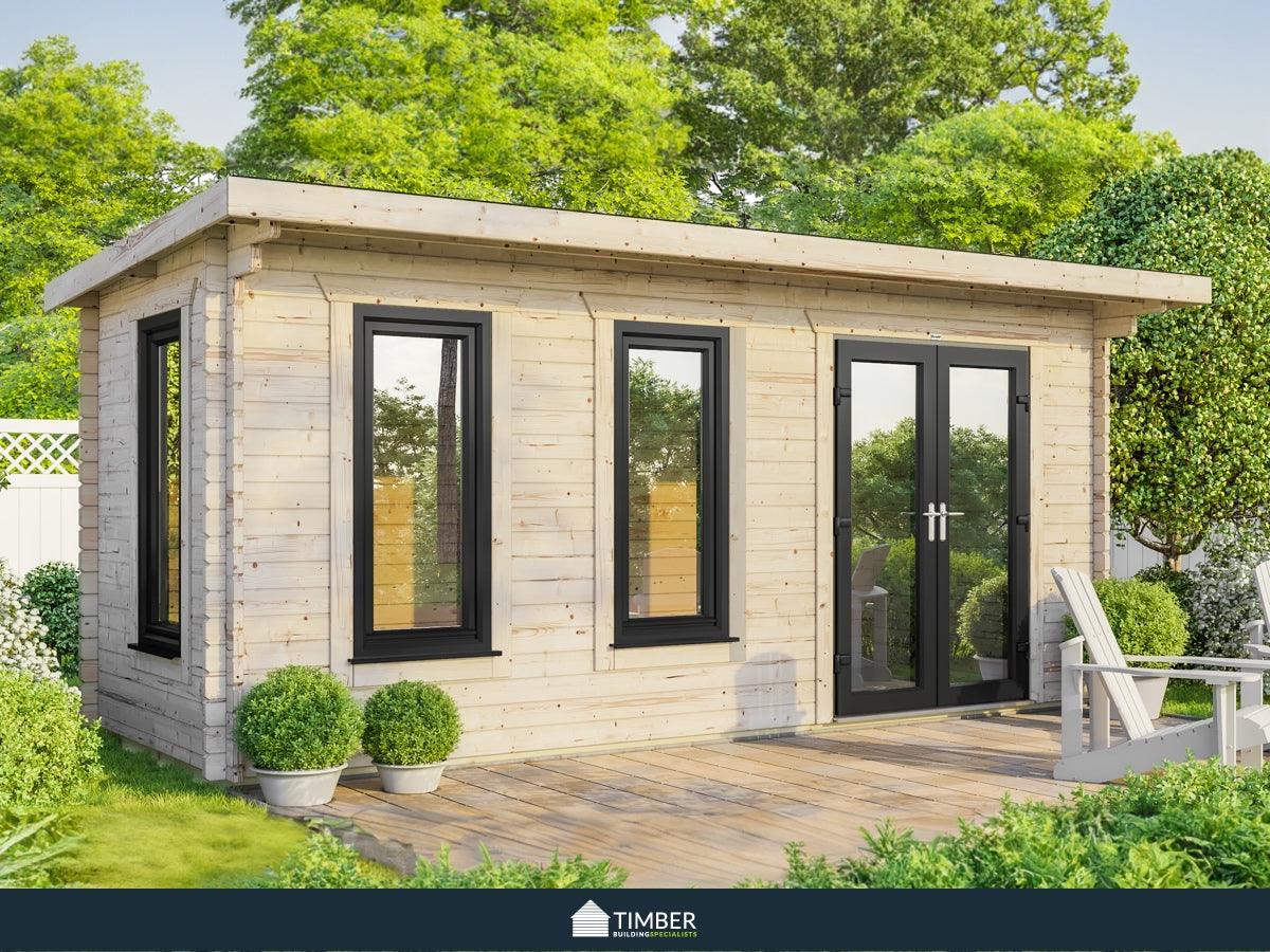 TBS UK Log Cabin | 6.0 x 2.4m - Timber Building Specialists