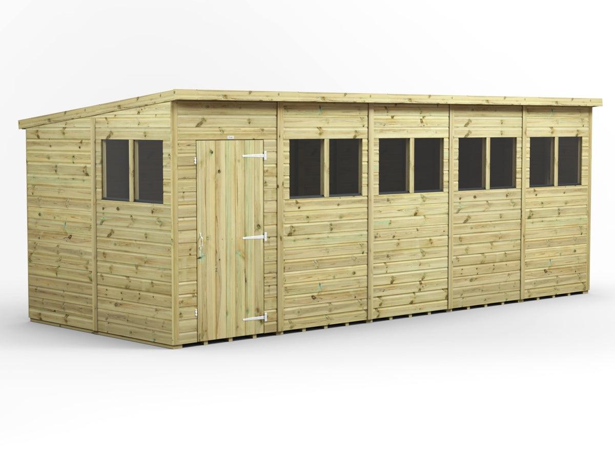 UK Shed Premium - Pent - Timber Building Specialists