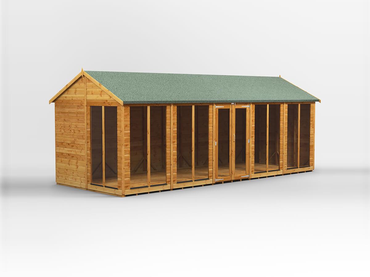UK Summerhouse - Apex - Timber Building Specialists