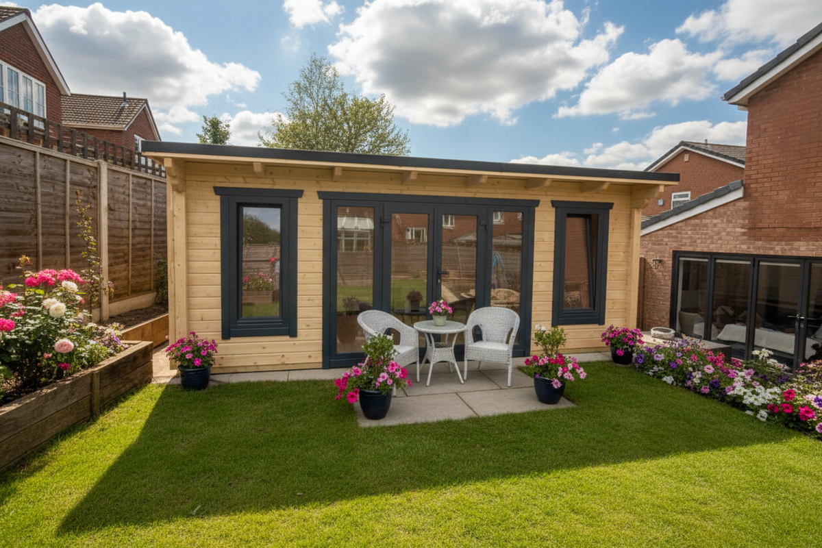 TBS186 Log Cabin | 6.0 x 3.5m