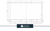 Belfry Golf Simulator Log Cabin | 7.0x4.0m - Timber Building Specialists