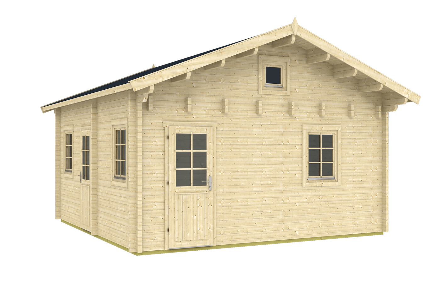 ANDORRA Log Cabin | 5.2x5.2m