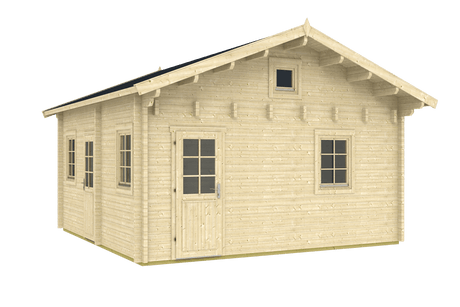 ANDORRA Log Cabin | 5.2x5.2m - Timber Building Specialists