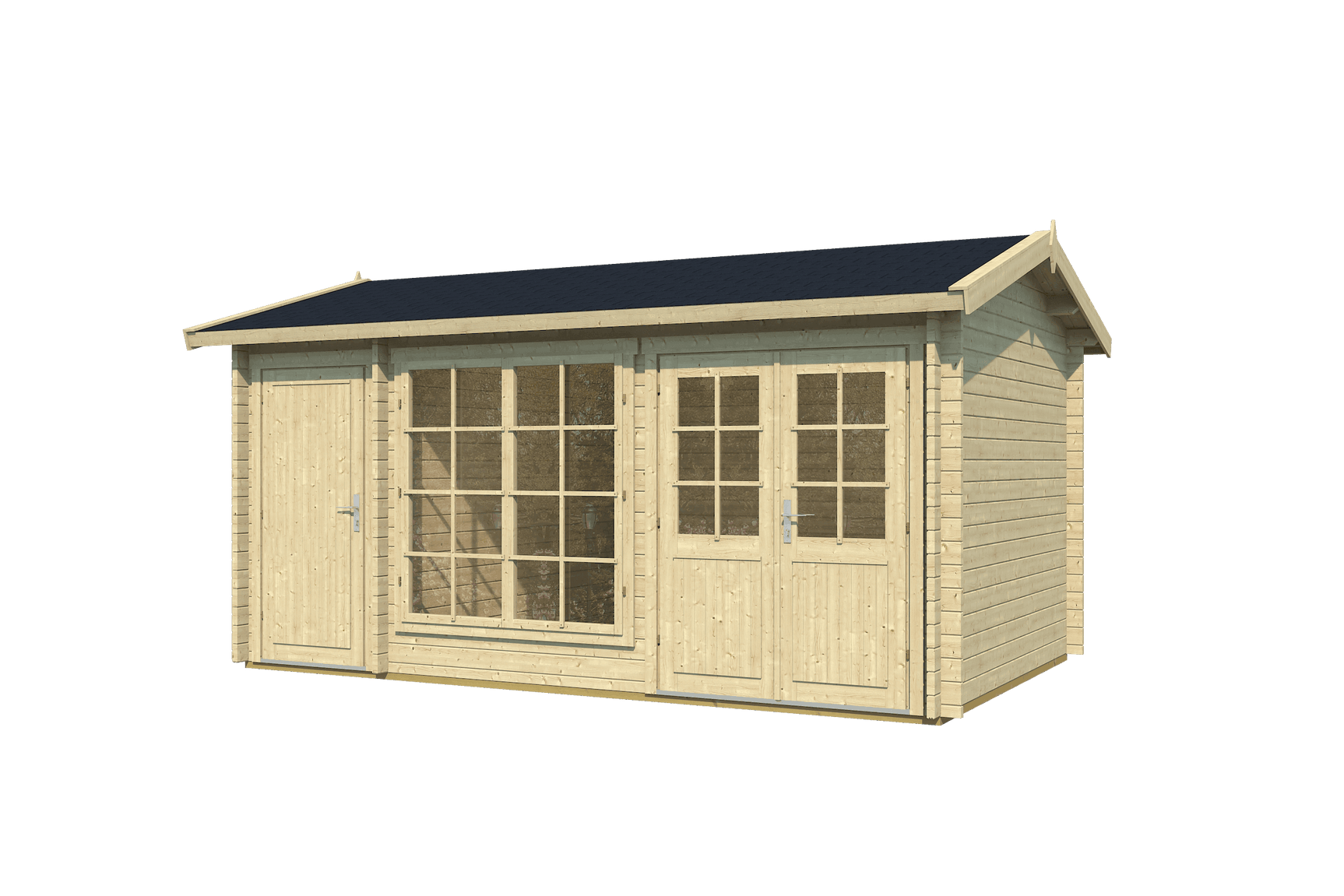ANDREA Log Cabin | 4.7x3.0m - Timber Building Specialists